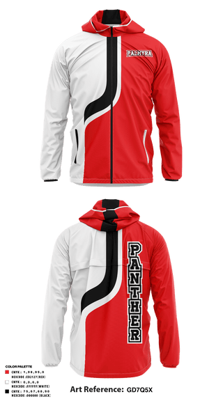 Windbreaker, Palmyra High School Track, Track & Field, Teamtime, Team time, sublimation, custom sports apparel, team uniforms, spirit wear, spiritwear, sports uniforms, custom shirts, team store, custom team store, fundraiser sports, apparel fundraiser