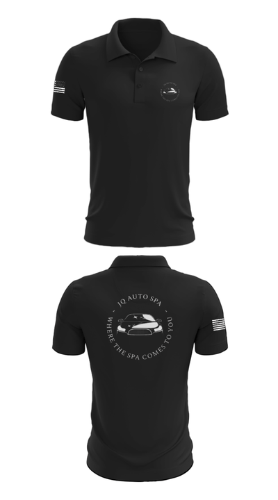 JQ Auto Spa 51981310 Short Sleeve Performance Polo - 28
