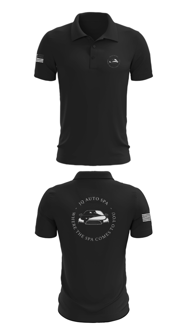 Short Sleeve Performance Polo, JQ Auto Spa, , Teamtime, Team time, sublimation, custom sports apparel, team uniforms, spirit wear, spiritwear, sports uniforms, custom shirts, team store, custom team store, fundraiser sports, apparel fundraiser