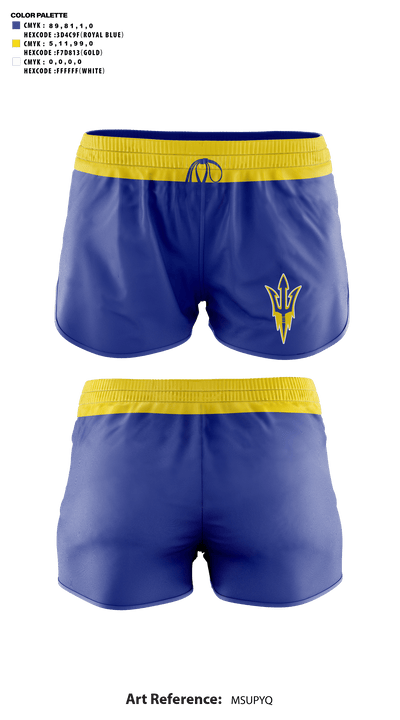 Villa Grove High School Cheer 92409142 Women's Shorts - 41