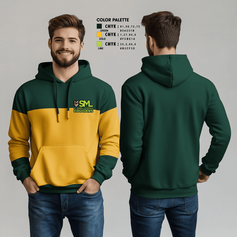 Hoodie, St. Mark Lutheran Cougars, Swimming, Teamtime, Team time, sublimation, custom sports apparel, team uniforms, spirit wear, spiritwear, sports uniforms, custom shirts, team store, custom team store, fundraiser sports, apparel fundraiser
