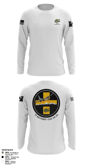 Long Sleeve Performance Shirt, , Army, Teamtime, Team time, sublimation, custom sports apparel, team uniforms, spirit wear, spiritwear, sports uniforms, custom shirts, team store, custom team store, fundraiser sports, apparel fundraiser