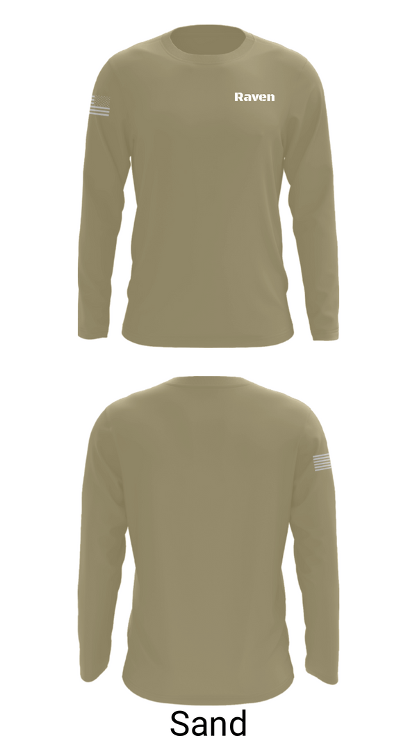 Long Sleeve Performance Shirt, Raven, Air Force, Teamtime, Team time, sublimation, custom sports apparel, team uniforms, spirit wear, spiritwear, sports uniforms, custom shirts, team store, custom team store, fundraiser sports, apparel fundraiser