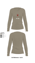 647 RSG 4218296 Women's Long Sleeve V-neck Shirt - 62