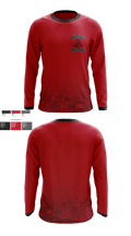 Andrews Wildcats 74502940 Long Sleeve Rash Guard Shirt - 5