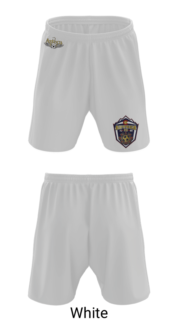 Athletic Shorts With Pockets, Azteca, Men's Soccer, Teamtime, Team time, sublimation, custom sports apparel, team uniforms, spirit wear, spiritwear, sports uniforms, custom shirts, team store, custom team store, fundraiser sports, apparel fundraiser