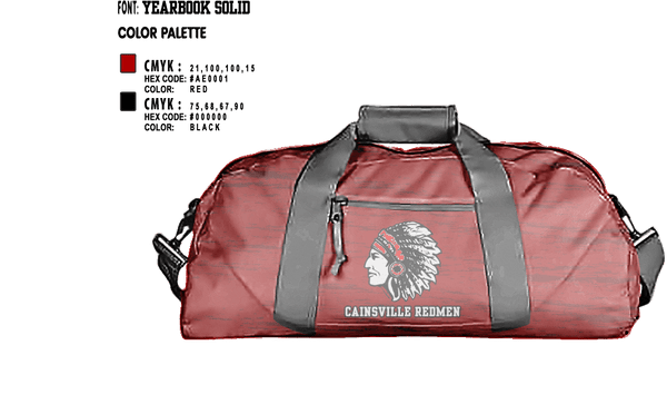Duffle Bag, East Harrison Bobcats Basketball, Men's Basketball, Teamtime, Team time, sublimation, custom sports apparel, team uniforms, spirit wear, spiritwear, sports uniforms, custom shirts, team store, custom team store, fundraiser sports, apparel fundraiser