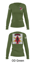 Usasoc 85355509 Women's Long Sleeve V-neck Shirt - 57