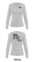 Red Land High School Cheer 22621140 Women's Long Sleeve V-neck Shirt - 16