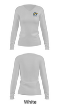 David H Ponitz Career Technology Center Volleyball 45290378 Women's Long Sleeve V-neck Shirt - 16