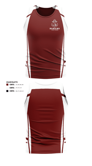 Tank Top, Harding High School Cross Country, Cross Country, Teamtime, Team time, sublimation, custom sports apparel, team uniforms, spirit wear, spiritwear, sports uniforms, custom shirts, team store, custom team store, fundraiser sports, apparel fundraiser