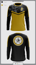 Plains High School Cross Country 75796319 Long Sleeve Performance Shirt - 1