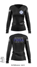 Belmar FMBA 91468281 Women's Long Sleeve V-neck Shirt -1 115