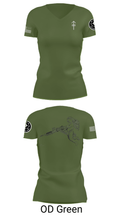 2/2 3rd PLT Weapon Squad 26092004 Women's Short Sleeve V-neck Shirt - 48