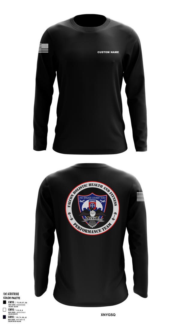 Long Sleeve Performance Shirt, 2BCT H2F, Army, Teamtime, Team time, sublimation, custom sports apparel, team uniforms, spirit wear, spiritwear, sports uniforms, custom shirts, team store, custom team store, fundraiser sports, apparel fundraiser