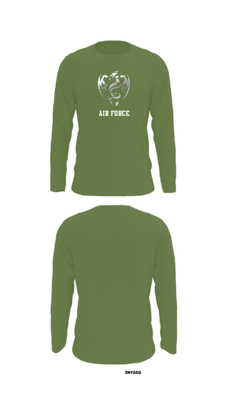 Long Sleeve Performance Shirt, 18th Air Support Operations Group, Air Force, Teamtime, Team time, sublimation, custom sports apparel, team uniforms, spirit wear, spiritwear, sports uniforms, custom shirts, team store, custom team store, fundraiser sports, apparel fundraiser