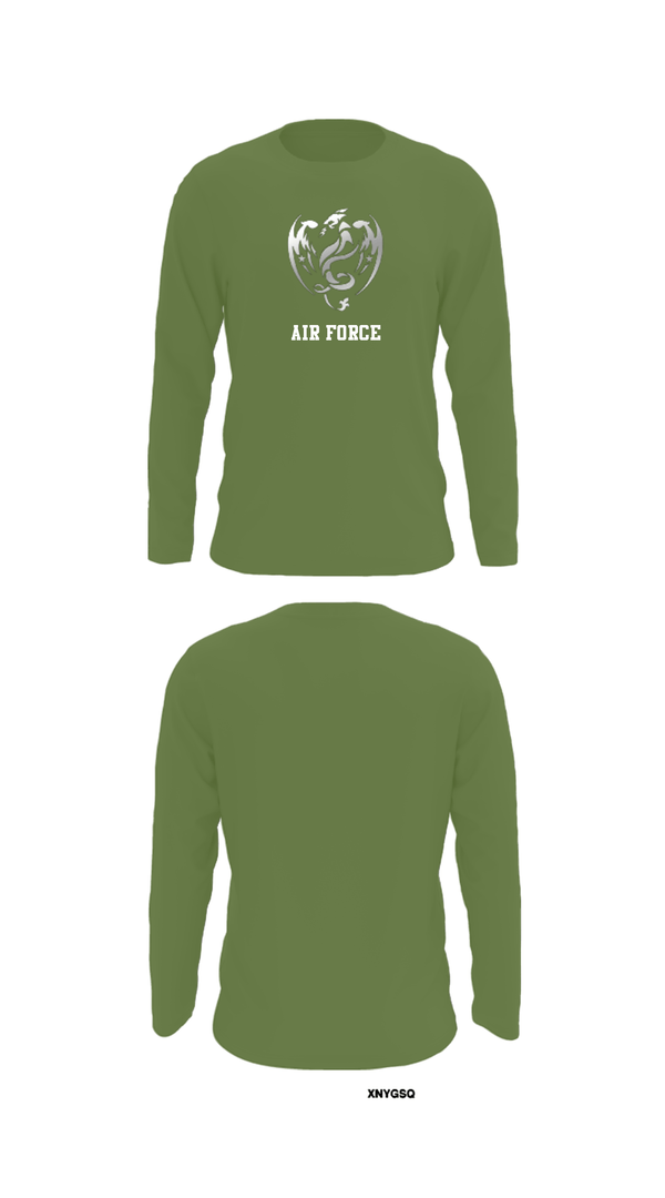 Long Sleeve Performance Shirt, 18th Air Support Operations Group, Air Force, Teamtime, Team time, sublimation, custom sports apparel, team uniforms, spirit wear, spiritwear, sports uniforms, custom shirts, team store, custom team store, fundraiser sports, apparel fundraiser