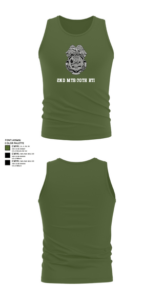 Tank Top, 2nd MTB/70th RTI, Army, Teamtime, Team time, sublimation, custom sports apparel, team uniforms, spirit wear, spiritwear, sports uniforms, custom shirts, team store, custom team store, fundraiser sports, apparel fundraiser