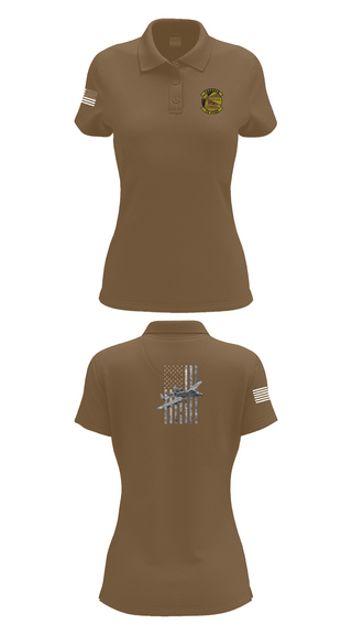 Womens Short Sleeve Performance Polo, 74 FGS, Air Force, Teamtime, Team time, sublimation, custom sports apparel, team uniforms, spirit wear, spiritwear, sports uniforms, custom shirts, team store, custom team store, fundraiser sports, apparel fundraiser