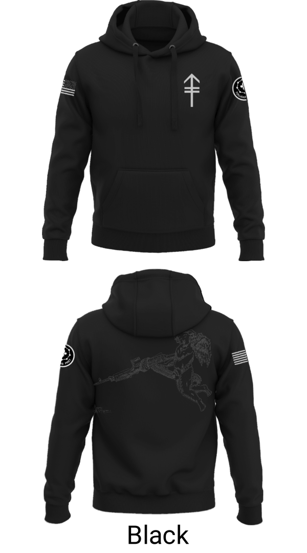 Hoodie, 2/2 3rd PLT Weapon SquadE TRP 3RD PLT WEAPONS SQUAD, Army, Teamtime, Team time, sublimation, custom sports apparel, team uniforms, spirit wear, spiritwear, sports uniforms, custom shirts, team store, custom team store, fundraiser sports, apparel fundraiser