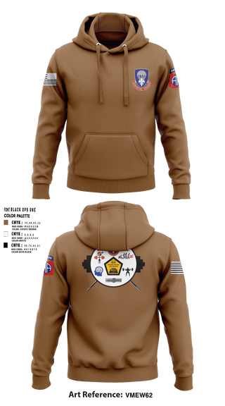 Hoodie, 82nd ADSB H2F, Army, Teamtime, Team time, sublimation, custom sports apparel, team uniforms, spirit wear, spiritwear, sports uniforms, custom shirts, team store, custom team store, fundraiser sports, apparel fundraiser