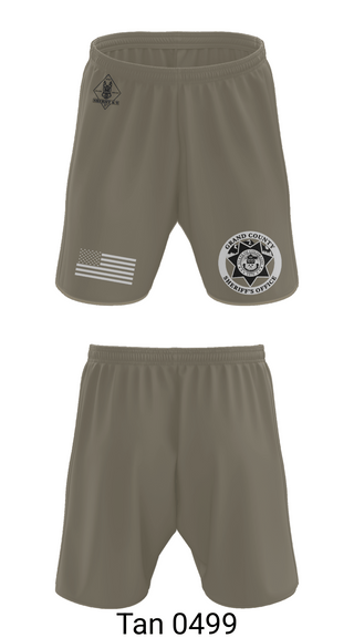 Athletic Shorts With Pockets, GCSO K9, , Teamtime, Team time, sublimation, custom sports apparel, team uniforms, spirit wear, spiritwear, sports uniforms, custom shirts, team store, custom team store, fundraiser sports, apparel fundraiser