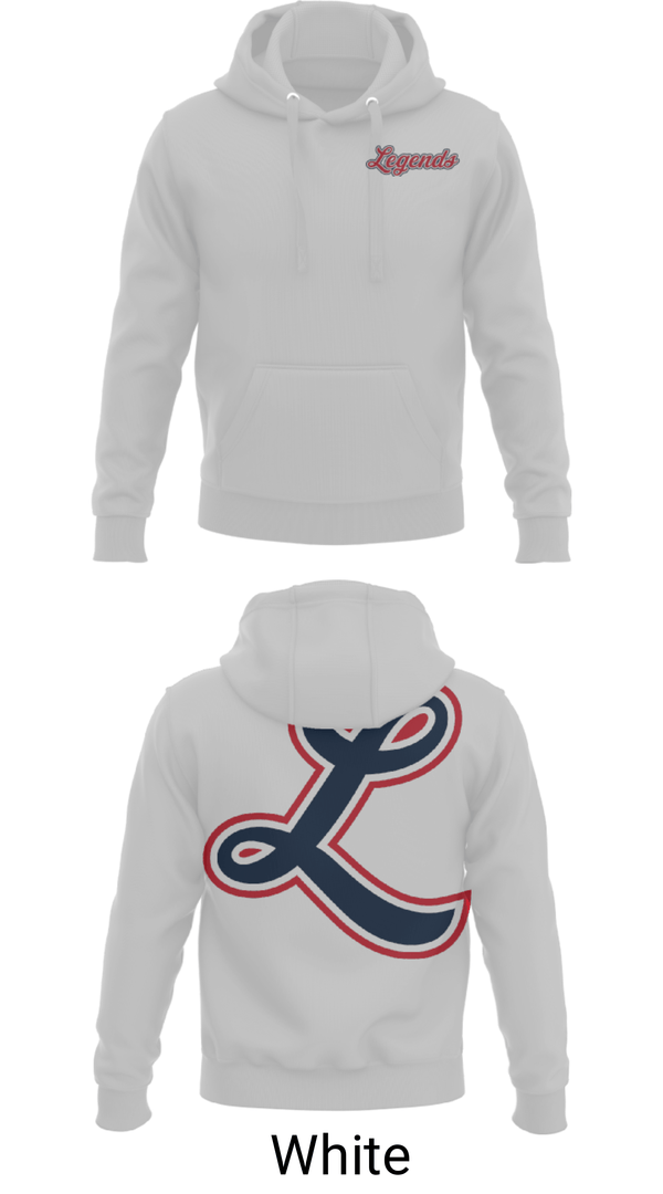 Hoodie, Louisville Legends Baseball, Baseball, Teamtime, Team time, sublimation, custom sports apparel, team uniforms, spirit wear, spiritwear, sports uniforms, custom shirts, team store, custom team store, fundraiser sports, apparel fundraiser