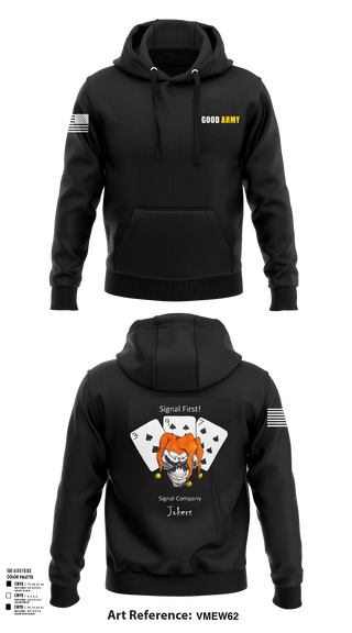 Hoodie, 397TH SC, Army, Teamtime, Team time, sublimation, custom sports apparel, team uniforms, spirit wear, spiritwear, sports uniforms, custom shirts, team store, custom team store, fundraiser sports, apparel fundraiser
