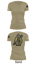 2nd bn 8th Marines 22362545 Women's Short Sleeve V-neck Shirt - 88