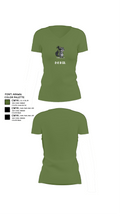 2-2 B Co. 61731928 Women's Short Sleeve V-neck Shirt - 44