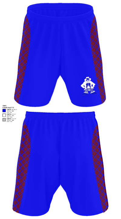 Carson High School Tennis 79130160 Athletic Shorts With Pockets - 36