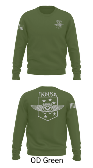 Crew Neck Sweatshirt, 2D Marine Raider Battalion, Marines, Teamtime, Team time, sublimation, custom sports apparel, team uniforms, spirit wear, spiritwear, sports uniforms, custom shirts, team store, custom team store, fundraiser sports, apparel fundraiser