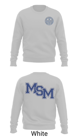Crew Neck Sweatshirt, Mount St. Mary Catholic School Cross Country, Cross Country, Teamtime, Team time, sublimation, custom sports apparel, team uniforms, spirit wear, spiritwear, sports uniforms, custom shirts, team store, custom team store, fundraiser sports, apparel fundraiser