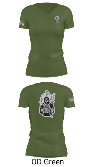 Womens Short Sleeve Vneck Shirt, Outlaw Mortar Section, , Teamtime, Team time, sublimation, custom sports apparel, team uniforms, spirit wear, spiritwear, sports uniforms, custom shirts, team store, custom team store, fundraiser sports, apparel fundraiser