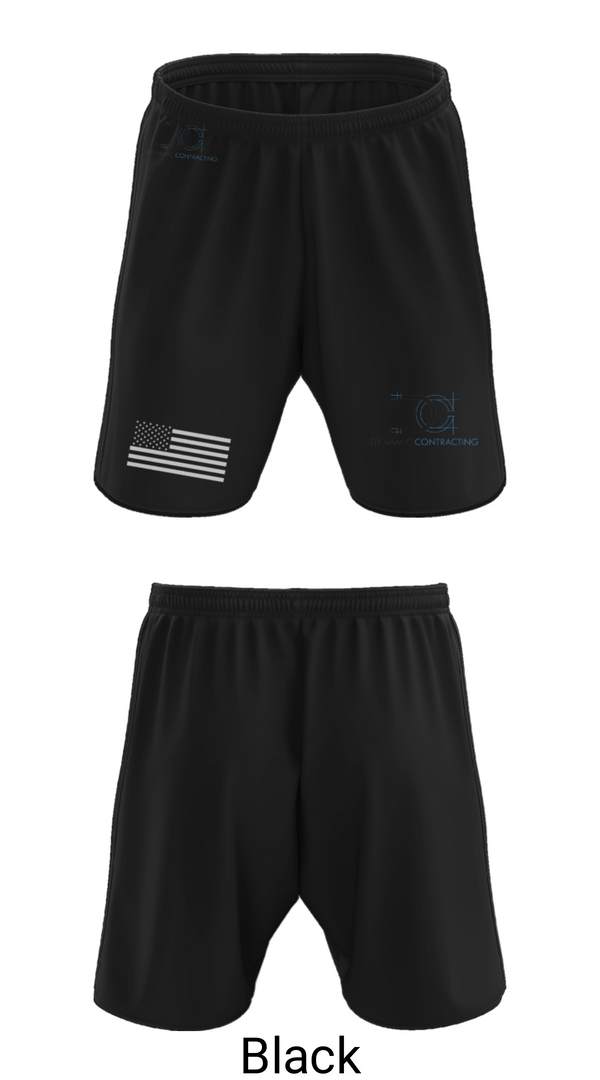 Athletic Shorts With Pockets, Dynamic ContractingDynamic Contracting, , Teamtime, Team time, sublimation, custom sports apparel, team uniforms, spirit wear, spiritwear, sports uniforms, custom shirts, team store, custom team store, fundraiser sports, apparel fundraiser