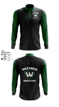 Illinois Kids Wrestling Federation 65505958 Quarter Zip Jacket - 41