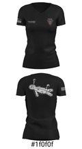 A Co.2-10 AHB 24005115 Women's Short Sleeve V-neck Shirt - 30