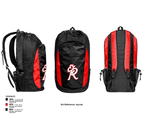 Gear Bag, El Rodeo, Baseball, Teamtime, Team time, sublimation, custom sports apparel, team uniforms, spirit wear, spiritwear, sports uniforms, custom shirts, team store, custom team store, fundraiser sports, apparel fundraiser