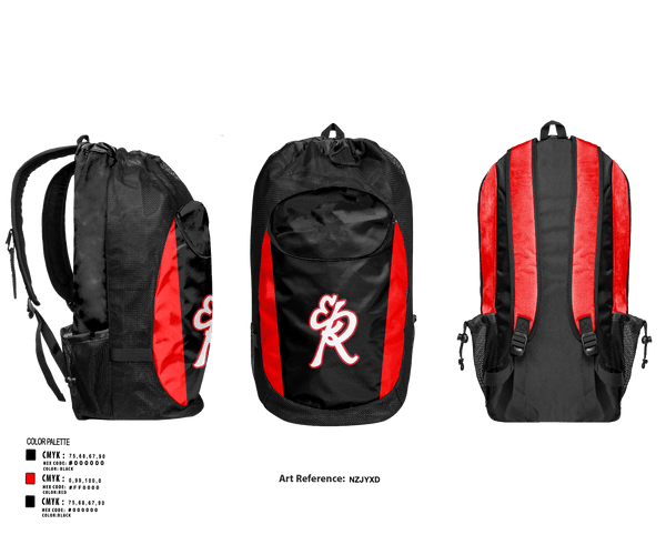 Gear Bag, El Rodeo, Baseball, Teamtime, Team time, sublimation, custom sports apparel, team uniforms, spirit wear, spiritwear, sports uniforms, custom shirts, team store, custom team store, fundraiser sports, apparel fundraiser