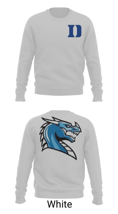 De Ridder High School Softball 28991154 Crew Neck Sweatshirt - 2