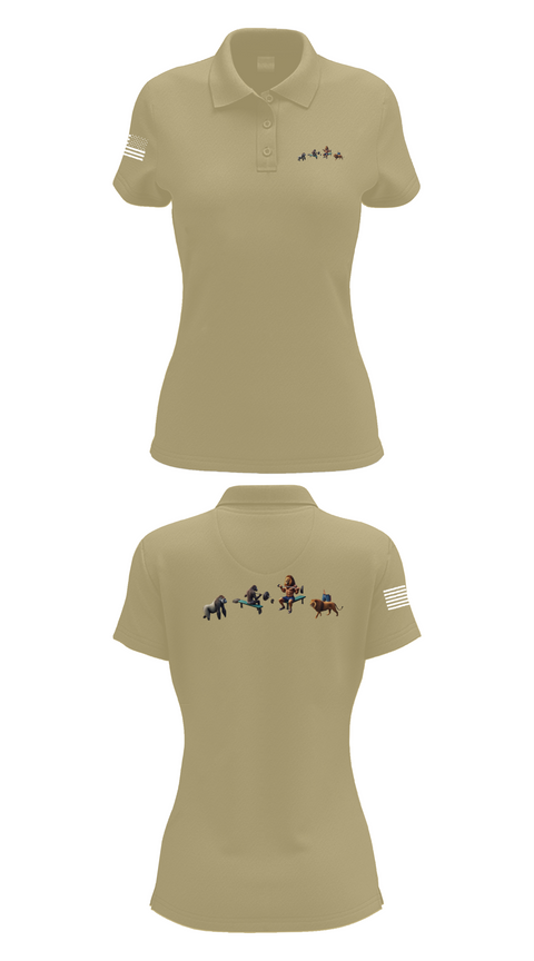 Womens Short Sleeve Performance Polo, One GYm, Marines, Teamtime, Team time, sublimation, custom sports apparel, team uniforms, spirit wear, spiritwear, sports uniforms, custom shirts, team store, custom team store, fundraiser sports, apparel fundraiser