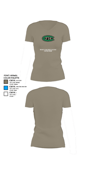 Womens Short Sleeve Vneck Shirt, Forest Hills Central High School Soccer, Women's Soccer, Teamtime, Team time, sublimation, custom sports apparel, team uniforms, spirit wear, spiritwear, sports uniforms, custom shirts, team store, custom team store, fundraiser sports, apparel fundraiser