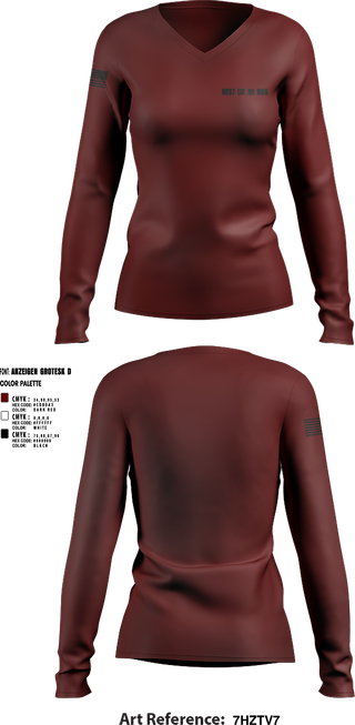 Womens Long Sleeve Vneck Shirt, Best co 39 BSB, , Teamtime, Team time, sublimation, custom sports apparel, team uniforms, spirit wear, spiritwear, sports uniforms, custom shirts, team store, custom team store, fundraiser sports, apparel fundraiser