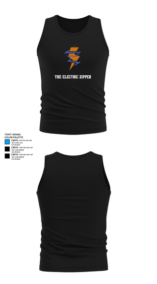 Tank Top, The Electric Zipper, , Teamtime, Team time, sublimation, custom sports apparel, team uniforms, spirit wear, spiritwear, sports uniforms, custom shirts, team store, custom team store, fundraiser sports, apparel fundraiser