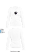 Chapel Hill High School Wrestling 82043702 Women's Long Sleeve V-neck Shirt -1 15