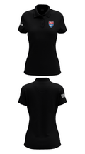 American Youth Football & Cheer 12782667 Women's Short Sleeve Performance Polo  - 36