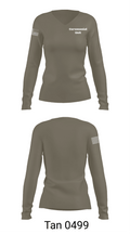Ceremonial Unit 14850808 Women's Long Sleeve V-neck Shirt -1 73