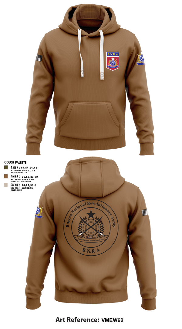 Hoodie, B.N.R.AB.N.R.Army, Army, Teamtime, Team time, sublimation, custom sports apparel, team uniforms, spirit wear, spiritwear, sports uniforms, custom shirts, team store, custom team store, fundraiser sports, apparel fundraiser