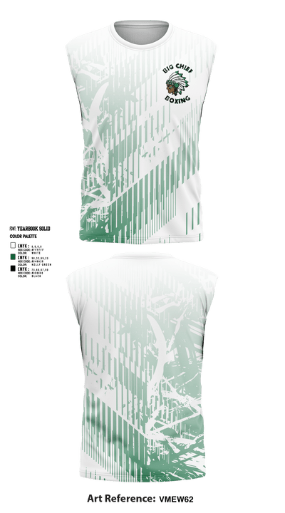 Big Chief Boxing 72562760 Short Sleeve Performance Shirt - 2