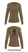 ALPHA ROCK 20137343 Women's Long Sleeve V-neck Shirt - 17
